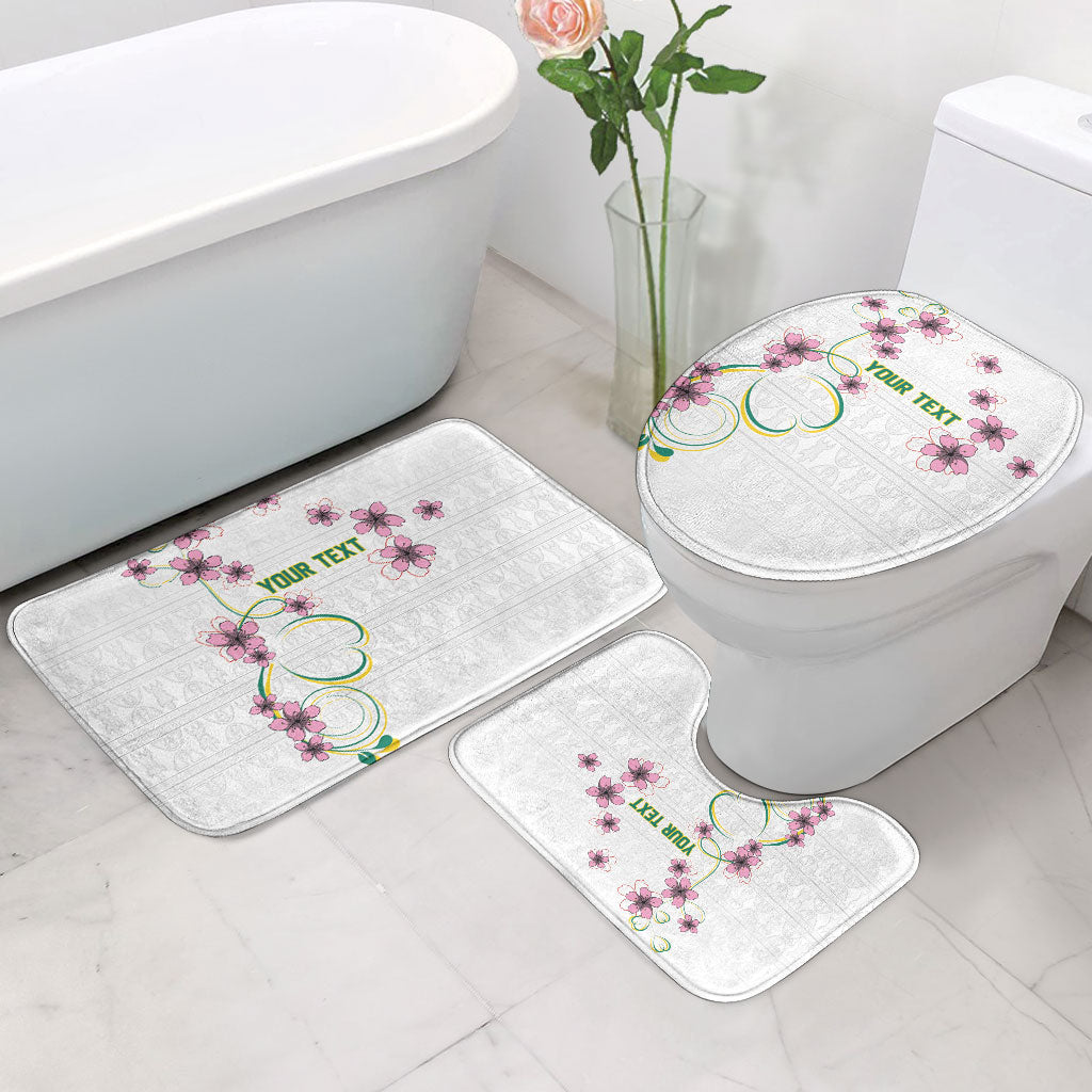 Custom Cameroon Red Stinkwood Floral Bathroom Set Africa Women’s Football Champion Series 2026