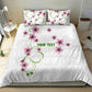 Custom Cameroon Red Stinkwood Floral Bedding Set Africa Women’s Football Champion Series 2026