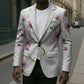 Custom Cameroon Red Stinkwood Floral Blazer Africa Women’s Football Champion Series 2026