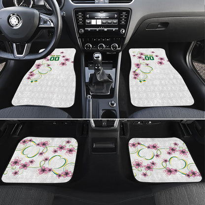Custom Cameroon Red Stinkwood Floral Car Mats Africa Women’s Football Champion Series 2026