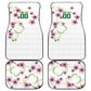 Custom Cameroon Red Stinkwood Floral Car Mats Africa Women’s Football Champion Series 2026