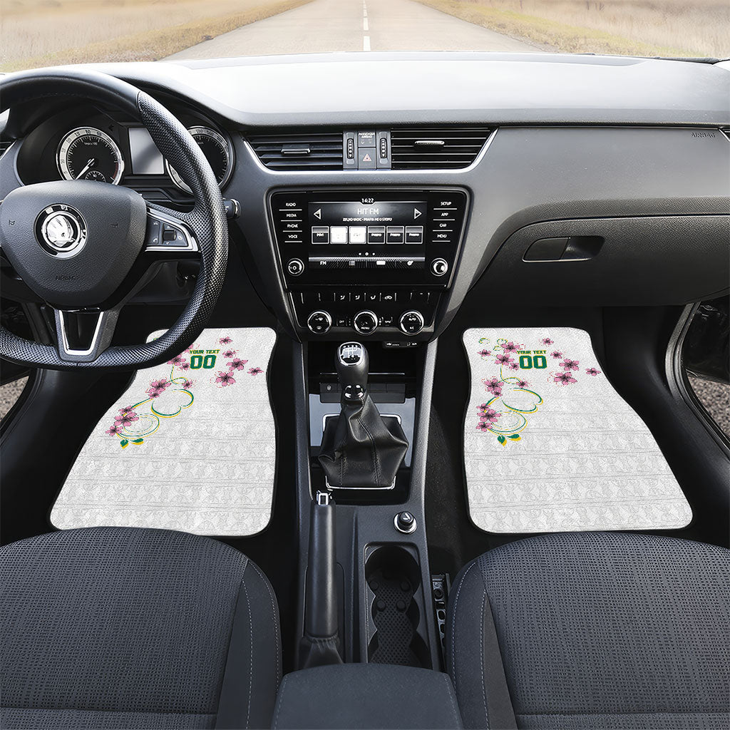 Custom Cameroon Red Stinkwood Floral Car Mats Africa Women’s Football Champion Series 2026
