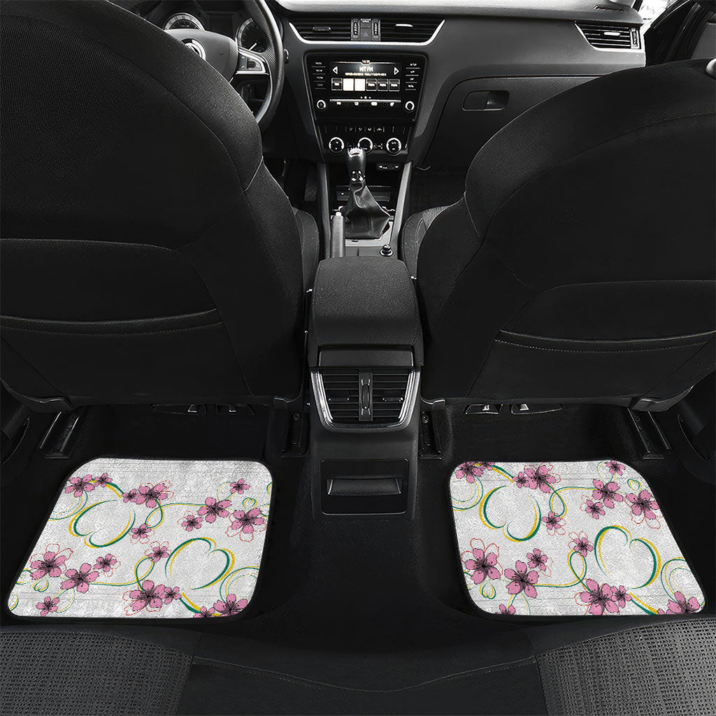 Custom Cameroon Red Stinkwood Floral Car Mats Africa Women’s Football Champion Series 2026