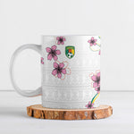 Custom Cameroon Red Stinkwood Floral Ceramic Mug Africa Women’s Football Champion Series 2026