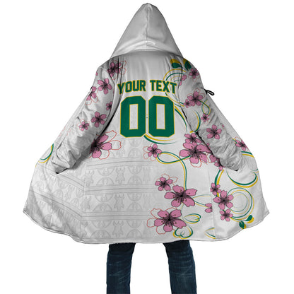 Custom Cameroon Red Stinkwood Floral Cloak Africa Women’s Football Champion Series 2026