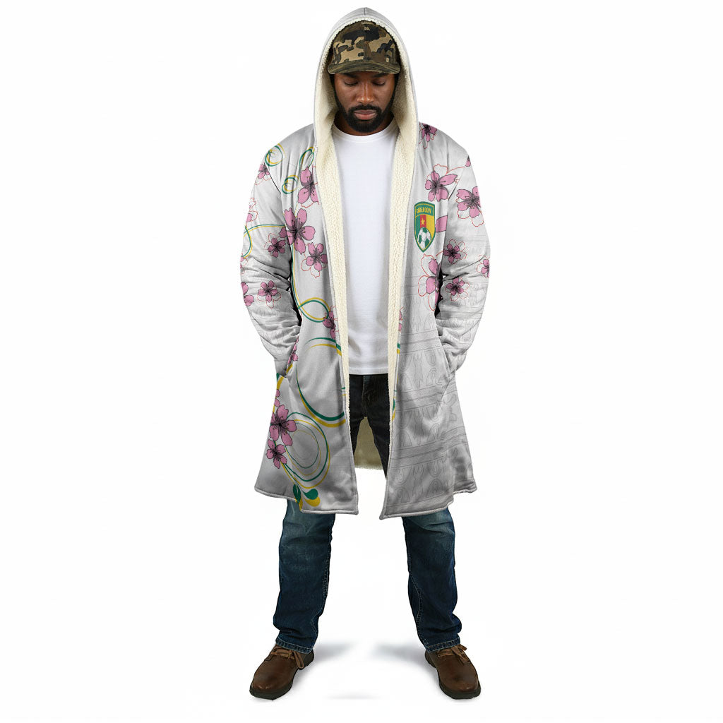 Custom Cameroon Red Stinkwood Floral Cloak Africa Women’s Football Champion Series 2026