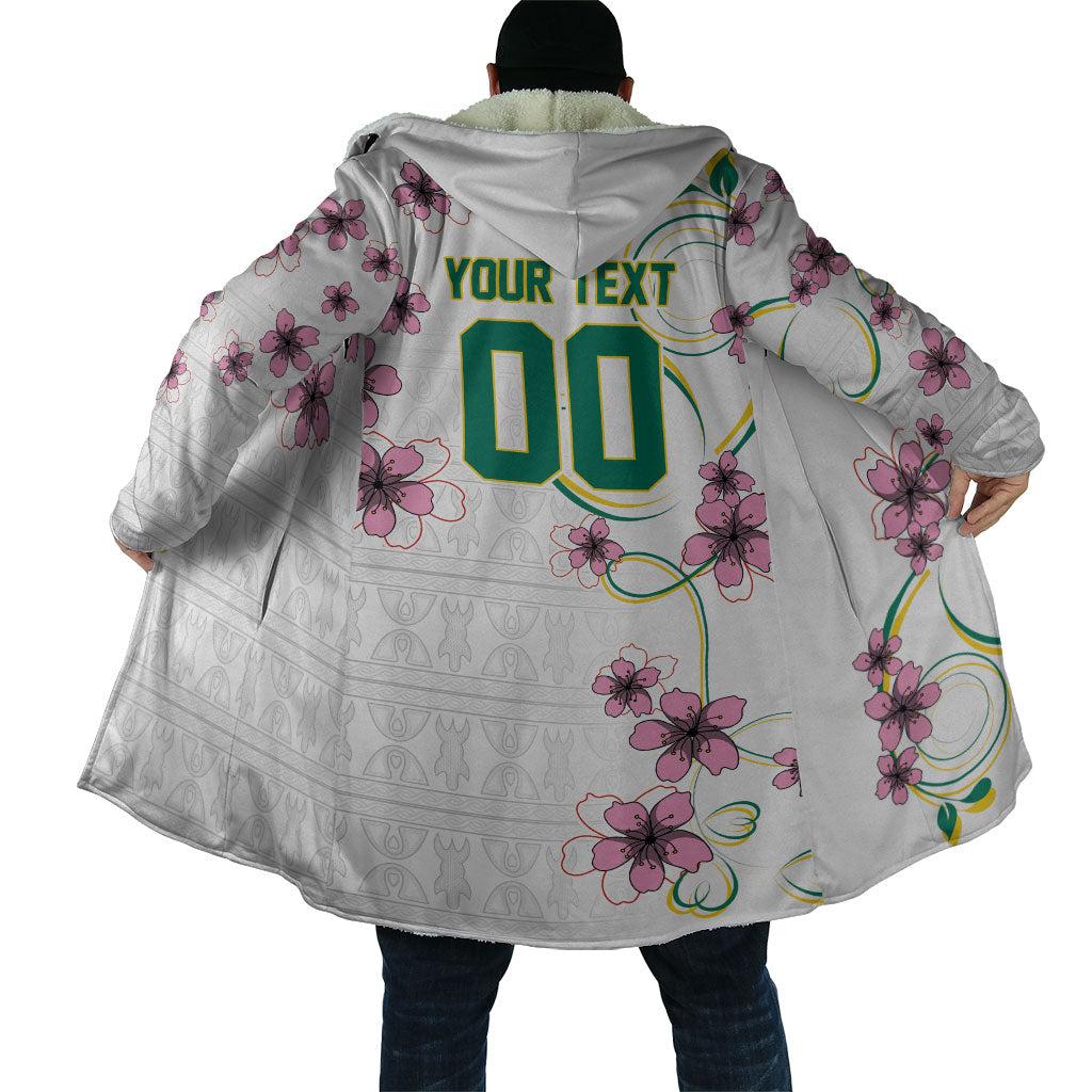 Custom Cameroon Red Stinkwood Floral Cloak Africa Women’s Football Champion Series 2026