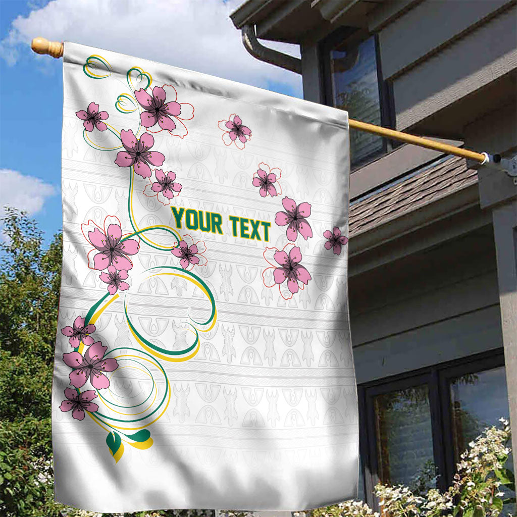 Custom Cameroon Red Stinkwood Floral Garden Flag Africa Women’s Football Champion Series 2026