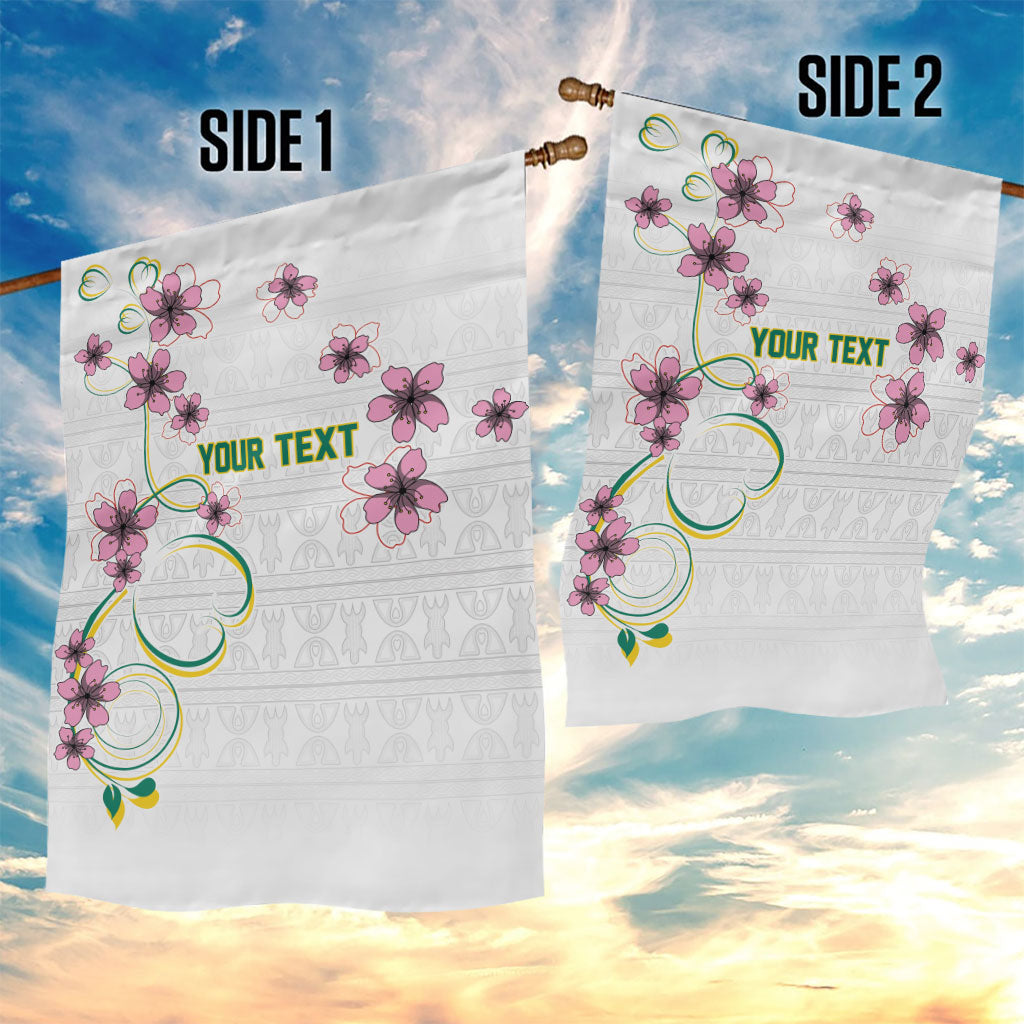 Custom Cameroon Red Stinkwood Floral Garden Flag Africa Women’s Football Champion Series 2026