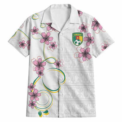 Custom Cameroon Red Stinkwood Floral Hawaiian Shirt Africa Women’s Football Champion Series 2026