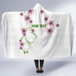 Custom Cameroon Red Stinkwood Floral Hooded Blanket Africa Women’s Football Champion Series 2026