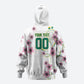 Custom Cameroon Red Stinkwood Floral Hoodie Africa Women’s Football Champion Series 2026