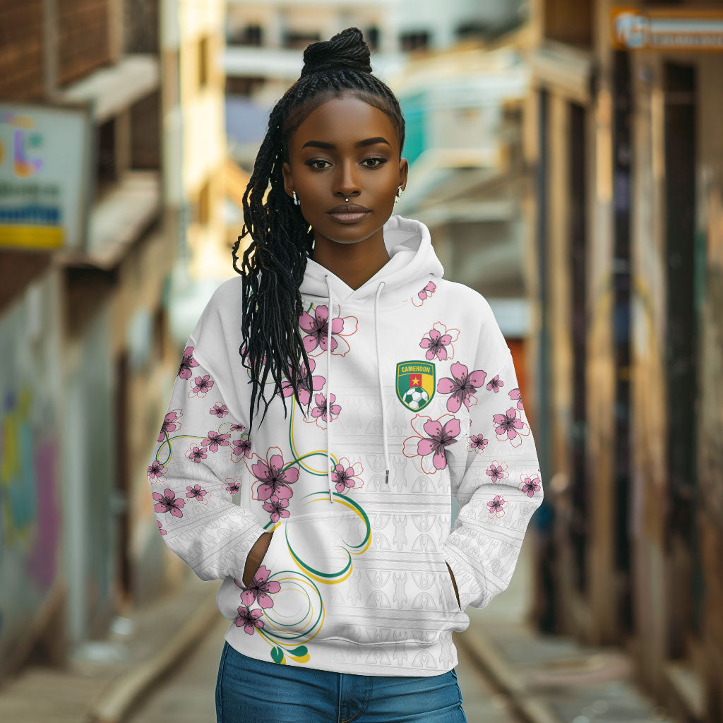 Custom Cameroon Red Stinkwood Floral Hoodie Africa Women’s Football Champion Series 2026