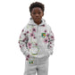 Custom Cameroon Red Stinkwood Floral Kid Hoodie Africa Women’s Football Champion Series 2026
