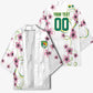 Custom Cameroon Red Stinkwood Floral Kimono Africa Women’s Football Champion Series 2026