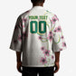 Custom Cameroon Red Stinkwood Floral Kimono Africa Women’s Football Champion Series 2026