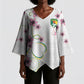 Custom Cameroon Red Stinkwood Floral Kimono Sleeve Blouse Africa Women’s Football Champion Series 2026