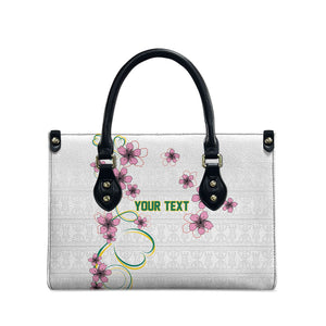 Custom Cameroon Red Stinkwood Floral Leather Bag Africa Women’s Football Champion Series 2026