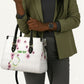 Custom Cameroon Red Stinkwood Floral Leather Bag Africa Women’s Football Champion Series 2026