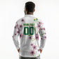 Custom Cameroon Red Stinkwood Floral Long Sleeve Polo Shirt Africa Women’s Football Champion Series 2026