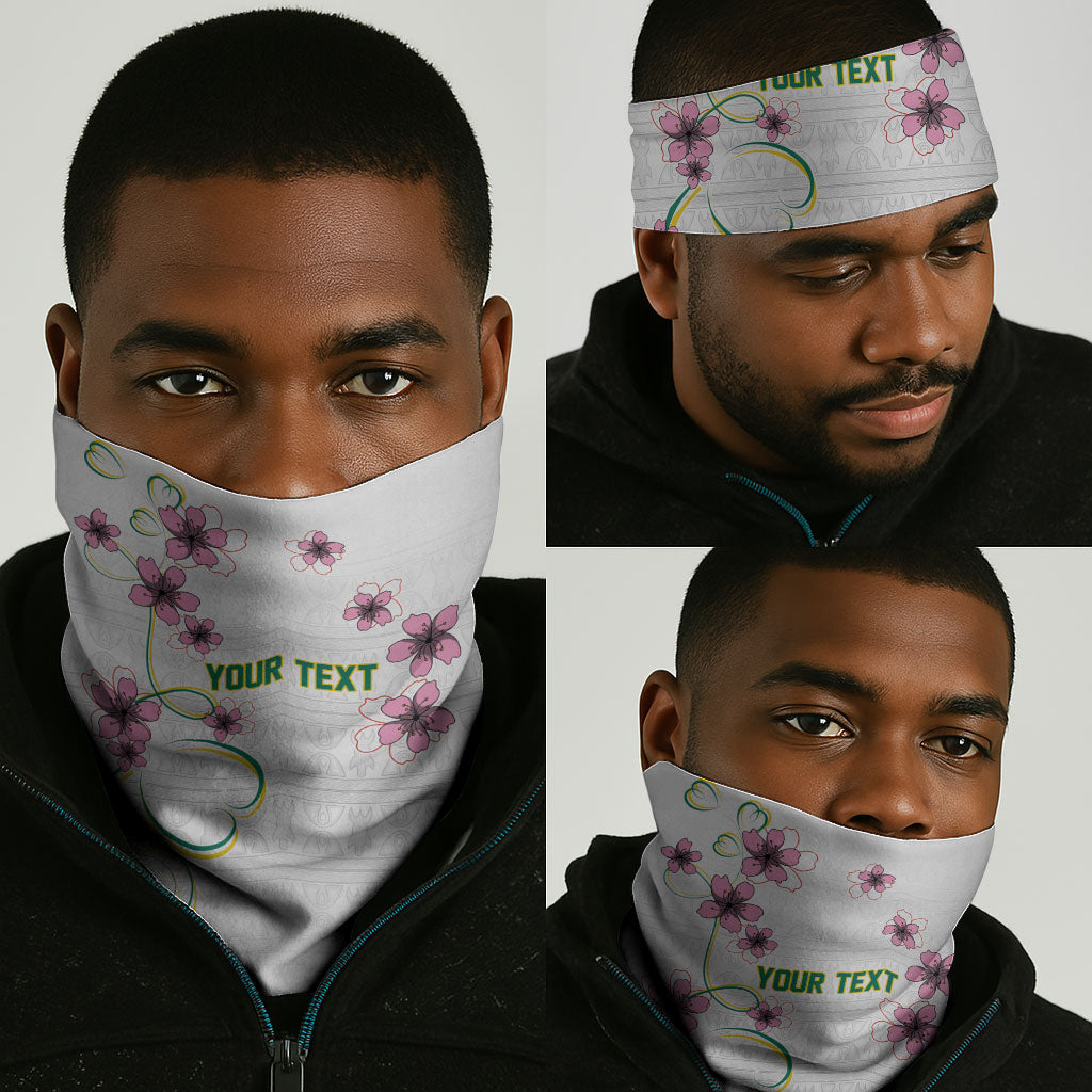 Custom Cameroon Red Stinkwood Floral Neck Gaiter Africa Women’s Football Champion Series 2026