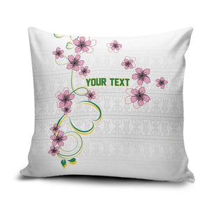 Custom Cameroon Red Stinkwood Floral Pillow Cover Africa Women’s Football Champion Series 2026