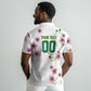 Custom Cameroon Red Stinkwood Floral Polo Shirt Africa Women’s Football Champion Series 2026