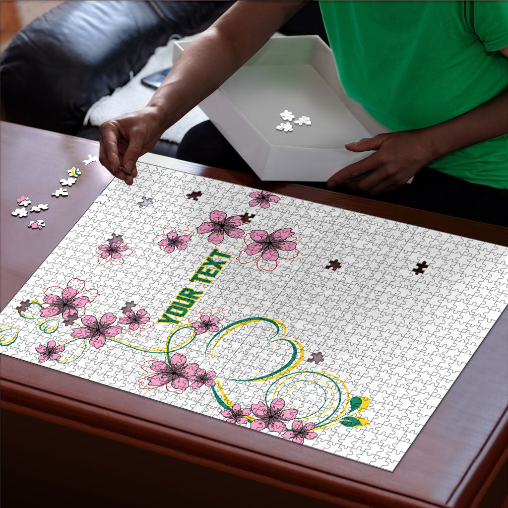 Custom Cameroon Red Stinkwood Floral Puzzle Africa Women’s Football Champion Series 2026