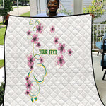 Custom Cameroon Red Stinkwood Floral Quilt Africa Women’s Football Champion Series 2026