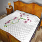 Custom Cameroon Red Stinkwood Floral Quilt Africa Women’s Football Champion Series 2026