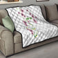 Custom Cameroon Red Stinkwood Floral Quilt Africa Women’s Football Champion Series 2026