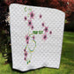Custom Cameroon Red Stinkwood Floral Quilt Africa Women’s Football Champion Series 2026