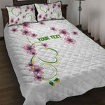 Custom Cameroon Red Stinkwood Floral Quilt Bed Set Africa Women’s Football Champion Series 2026