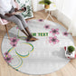 Custom Cameroon Red Stinkwood Floral Round Carpet Africa Women’s Football Champion Series 2026
