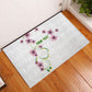 Custom Cameroon Red Stinkwood Floral Rubber Doormat Africa Women’s Football Champion Series 2026