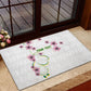 Custom Cameroon Red Stinkwood Floral Rubber Doormat Africa Women’s Football Champion Series 2026
