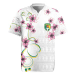 Custom Cameroon Red Stinkwood Floral Rugby Jersey Africa Women’s Football Champion Series 2026