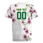 Custom Cameroon Red Stinkwood Floral Rugby Jersey Africa Women’s Football Champion Series 2026
