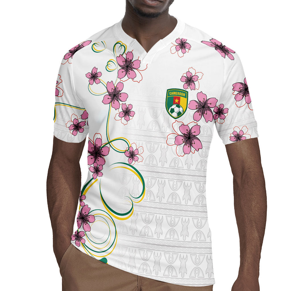 Custom Cameroon Red Stinkwood Floral Rugby Jersey Africa Women’s Football Champion Series 2026