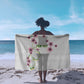 Custom Cameroon Red Stinkwood Floral Sarong Africa Women’s Football Champion Series 2026