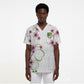 Custom Cameroon Red Stinkwood Floral Scrub Top Africa Women’s Football Champion Series 2026