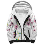 Custom Cameroon Red Stinkwood Floral Sherpa Hoodie Africa Women’s Football Champion Series 2026