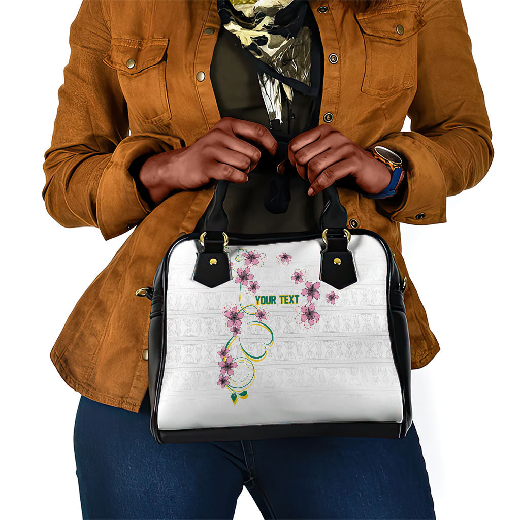 Custom Cameroon Red Stinkwood Floral Shoulder Handbag Africa Women’s Football Champion Series 2026