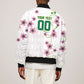 Custom Cameroon Red Stinkwood Floral Sleeve Zip Bomber Jacket Africa Women’s Football Champion Series 2026