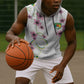 Custom Cameroon Red Stinkwood Floral Sleeveless Hoodie Africa Women’s Football Champion Series 2026