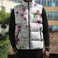 Custom Cameroon Red Stinkwood Floral Sleeveless Puffer Jacket Africa Women’s Football Champion Series 2026