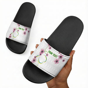 Custom Cameroon Red Stinkwood Floral Slide Sandals Africa Women’s Football Champion Series 2026