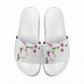 Custom Cameroon Red Stinkwood Floral Slide Sandals Africa Women’s Football Champion Series 2026