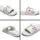 Custom Cameroon Red Stinkwood Floral Slide Sandals Africa Women’s Football Champion Series 2026