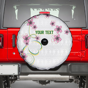 Custom Cameroon Red Stinkwood Floral Spare Tire Cover Africa Women’s Football Champion Series 2026